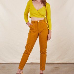 BIG BUD PRESS Pencil Pants - Spicy Mustard - Medium